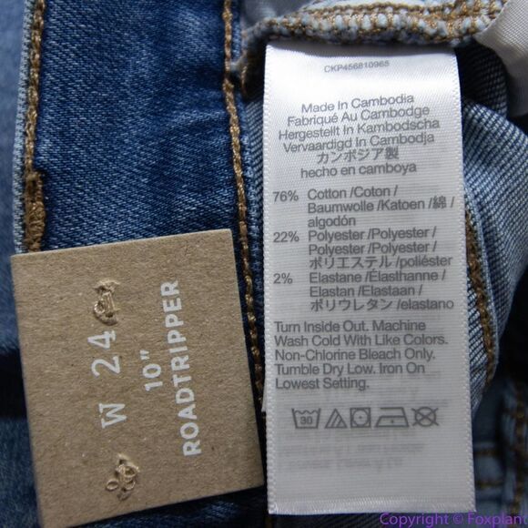 NEW Madewell 10" High-Rise Roadtripper Authentic Jeans Vinton‎ Wash, 24 - Picture 16 of 16